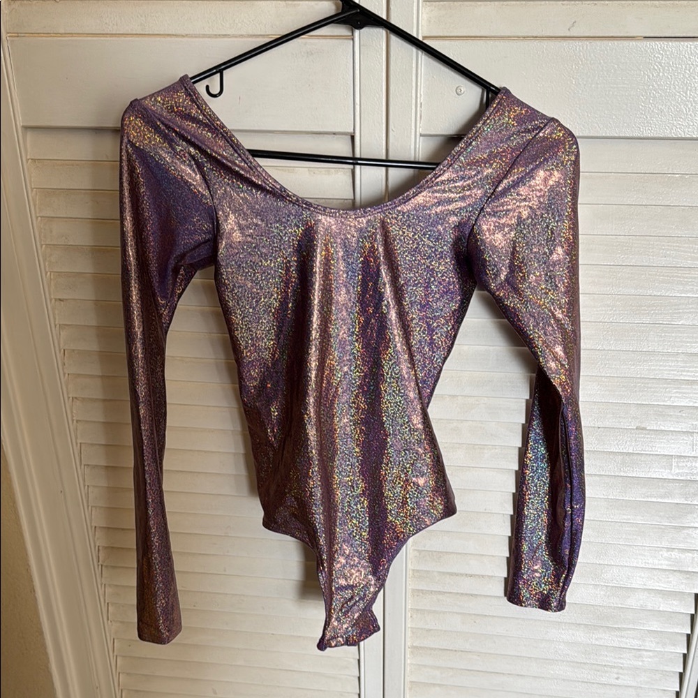 Shimmering Purple Bodysuit